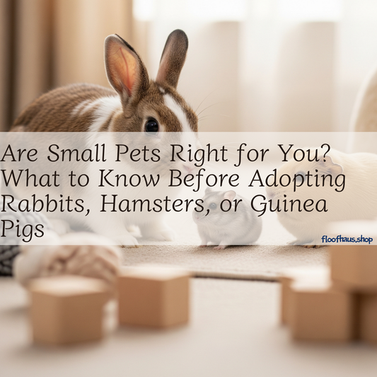 Are Small Pets Right for You? What to Know Before Adopting Rabbits, Hamsters, or Guinea Pigs