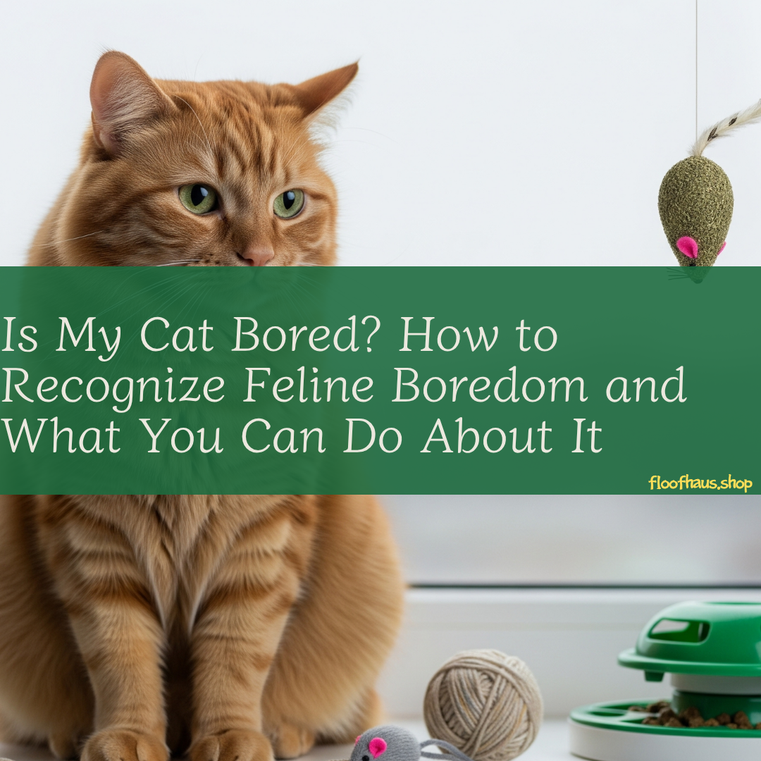 Is My Cat Bored? How to Recognize Feline Boredom and What You Can Do About It