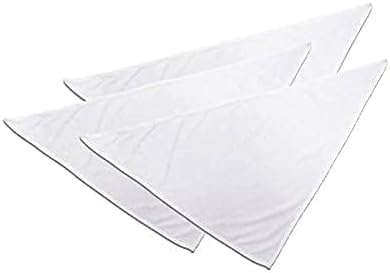 Customizable Dog and Cat Bandana Scarf Subli-Pet Custom Sublimation by Subli-cloth Pack x 12units (Large)