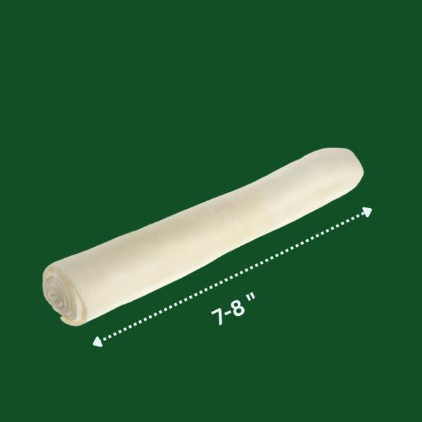Chews for Dogs Retriever roll 7-8 Inches Extra Thick (40 Pack)