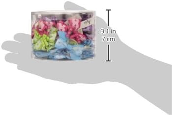 Aria Gracie Bows for Dogs, 48-Piece Canisters