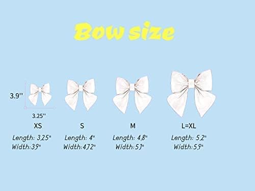 Unique style paws Christmas Dog Collar with Tie Best Winter for Small Medium Large Dogs-Christmas Tree-L