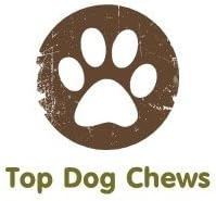 Top Dog Chews - All Natural Rawhide Dog Twists (100 Pack), Natural Chew Sticks for Healthy Teeth and Happy Dogs, Delicious Dog Treats for Canine Dental Care