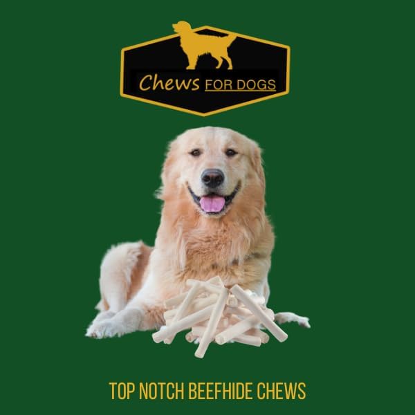 Chews for Dogs Retriever roll 7-8 Inches Extra Thick (40 Pack)