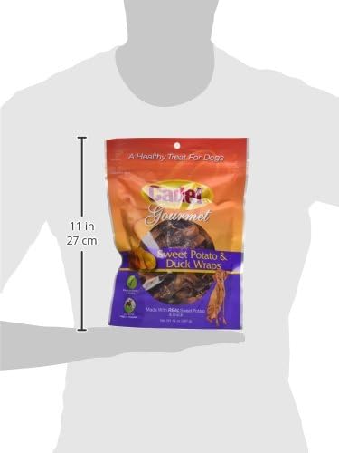 Cadet Gourmet Sweet Potato & Chicken Wraps Limited-Ingredient Dog Chews, Healthy and Natural Training Treats for Small and Large Dogs, 14 oz