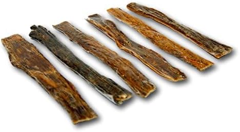 Top Dog Chews 10"- 12" Roasted All Natural Beef Esophagus Jerky, 30-Pack – Free Range Beef Gullet Jerky Dental Treats for Dogs, Single-Ingredient Dog Treats for Small, Medium & Large Dogs
