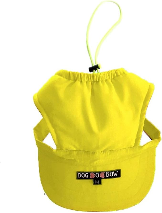 Yellow Baseball Cap for Dogs (Large)