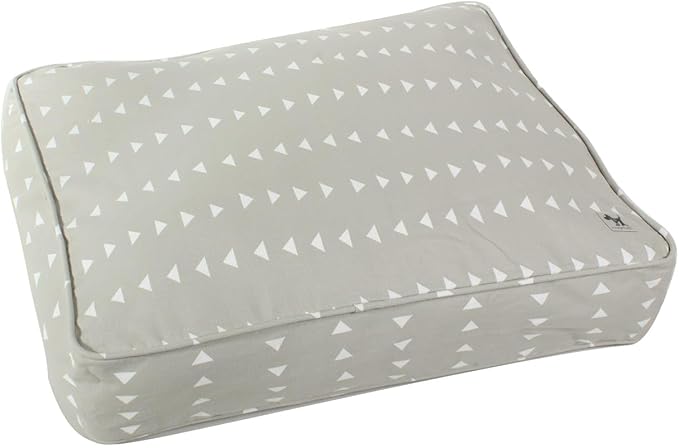 Molly Mutt Medium to Large Dog Bed Cover - Be Still - Measures 27”x36”x5’’ - 100% Cotton - Durable - Breathable - Sustainable - Machine Washable Dog Bed Cover