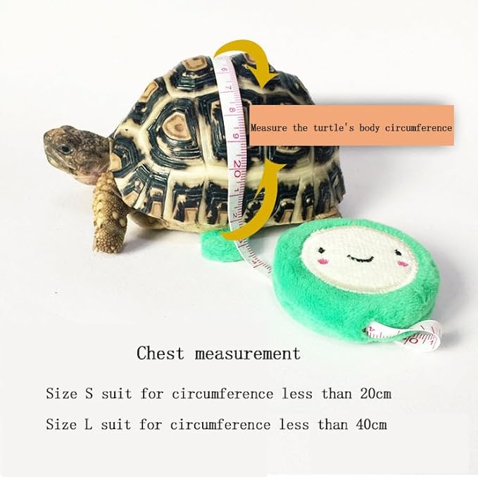 Tortoise Leash, Adjustable Control Rope Turtle Leash and Harness Pet Walking Rope for Small Medium and Large Turtle Pets Outdoor Walking Training Supplies,Blue L