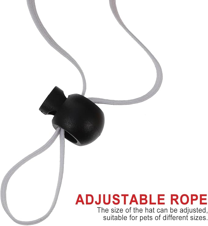 KESYOO 4pcs Red Small Dog Graduation Cap with Tassel Pet Graduation Accessories