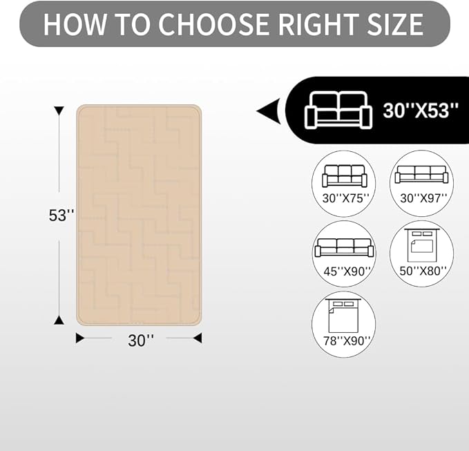 fuguitex Waterproof Dog Bed Cover Couch Cover for Pet Anti-Slip Cat Mat Pet Pad Blanket for Sofa Chair Recliner Bed Furniture Protrctor