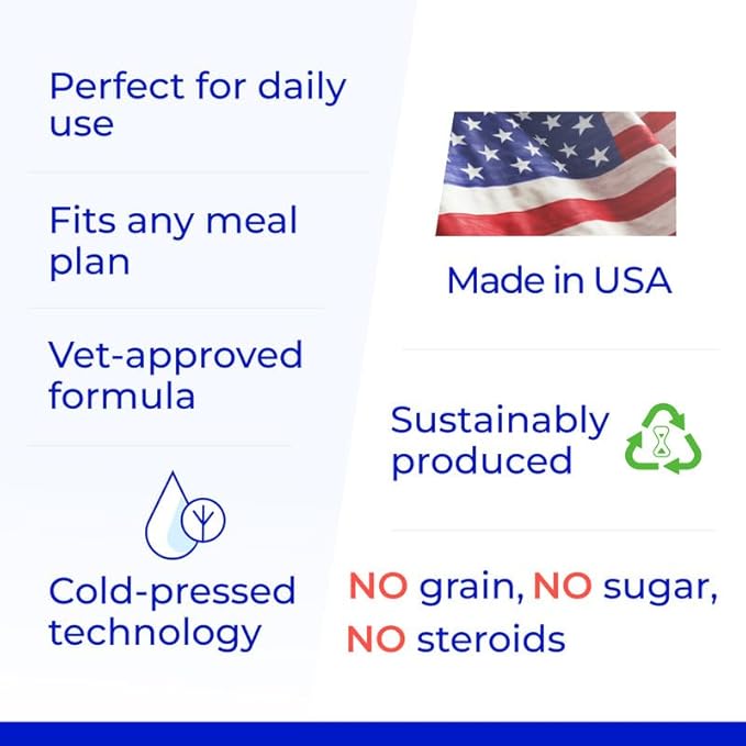 Pet Probiotics for Dogs & Digestive Enzymes for Dogs | Gut Health & Digestive Function Support | Pumpkin & Omega | Prebiotic Supplement Chews