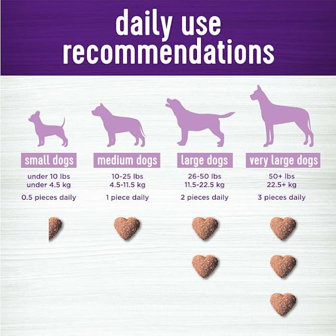 Wellness Tasty Cheese Flavored Soft Chews Calming Supplements for Dogs, 45 Count
