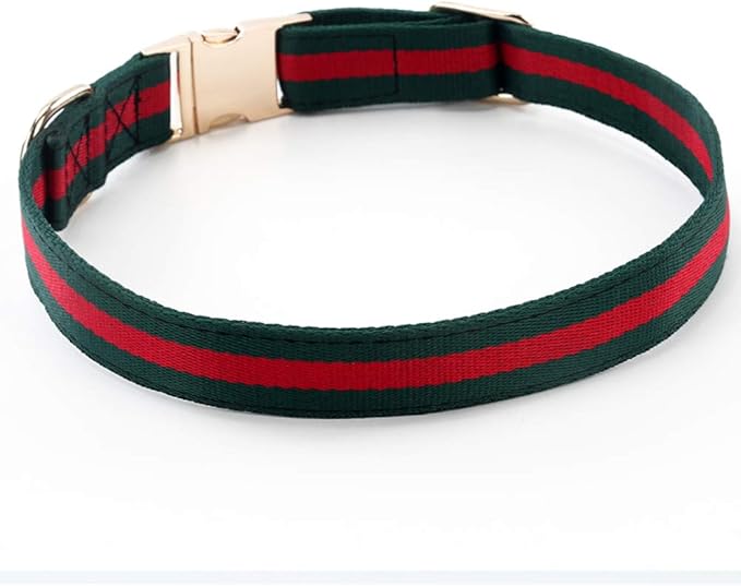 Premium Dog Collar, Cute Dog Collars Luxury Style, Durable Pet Collars with Metal Buckle Safety for Puppy Small Dogs