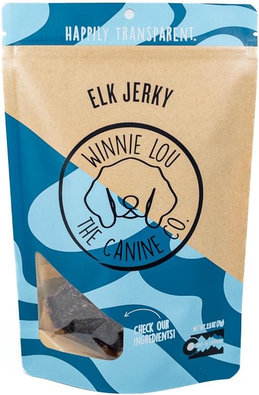 Winnie Lou Organic Made in The USA – Human Grade – – All Natural – Healthy (Elk