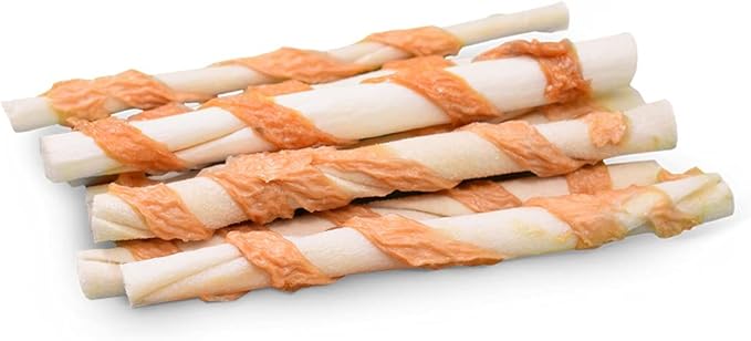 Beefeaters Beefhide 5in Twist with Real Chicken, 36oz – Protein-Rich Dog Treats for Clean Teeth, Ideal for Training & All Dog Sizes