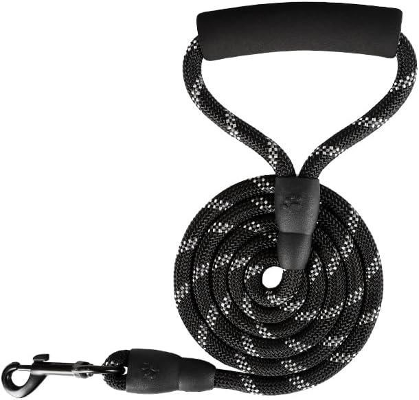 Tactical Dog Harness and Leash Set for Extra Large Dogs, No Pull Heavy Duty Pet Vest Collar with Handle, Reflective Walking Harnesses with Leashes, Anti Escape Chest Collars for Puppy XL