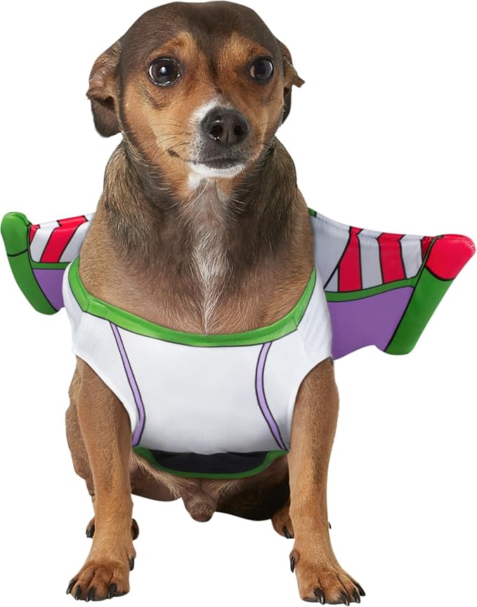 Rubie's Disney Toy Story Buzz Pet Accessory and Toy Bundle, As Shown, Small/Medium