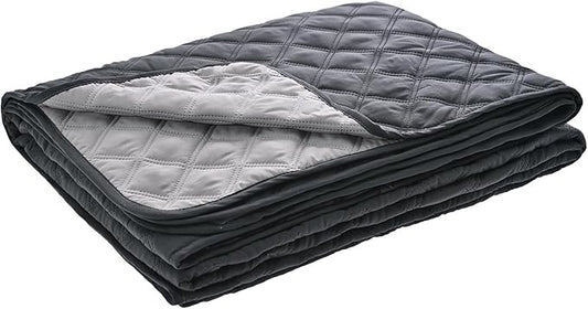 Amazon Basics Dog Bed Cover, Washable, Quilted Furniture Protector for Indoor Pets, Non-Slip Couch Cover Small, Gray