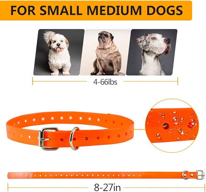 Paipaitek Vibration Collar for Dogs, No Shock Collar with Remote Up to 1600ft Remote Range, w/Sound and Vibrate Feature Dog Training Collar