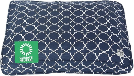 Molly Mutt Huge Dog Bed Cover - Romeo & Juliet Print - Measures 36”X45”X5”- 100% Cotton - Durable - Breathable - Sustainable - Machine Washable Dog Bed Cover (Dd35Ac)