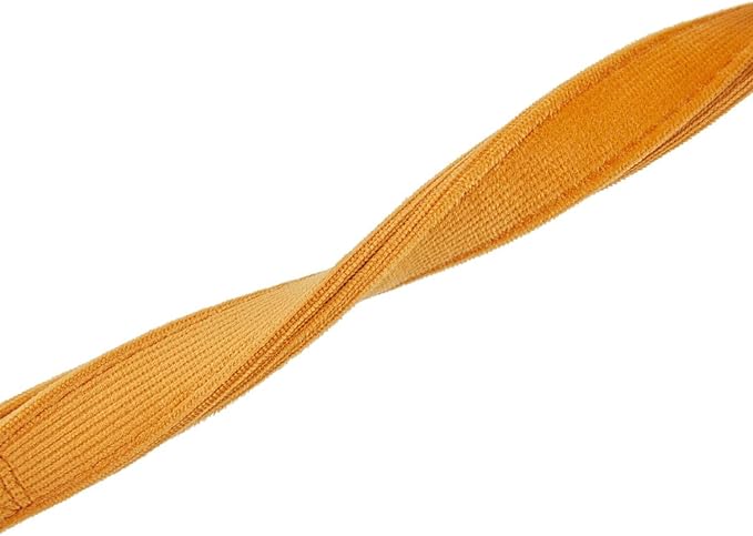 Soft Dog Collar with Metal Buckle Adjustable Durable Comfort Cotton Corduroy Collars for Large Medium Small Dogs Velvet Dog Collars, Orange