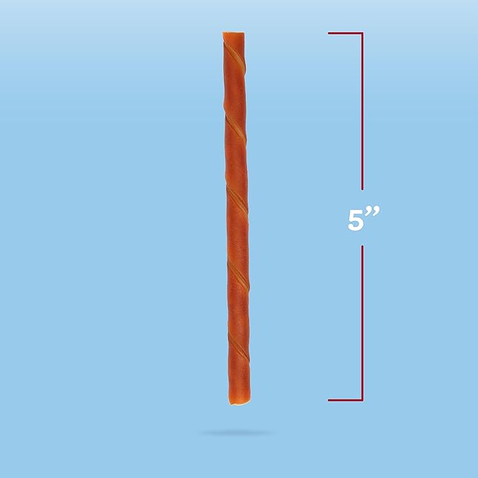 SmartBones Twist Sticks Made with Real Sirloin, 50 Count, Treat Your Dog to a Rawhide-Free Chew