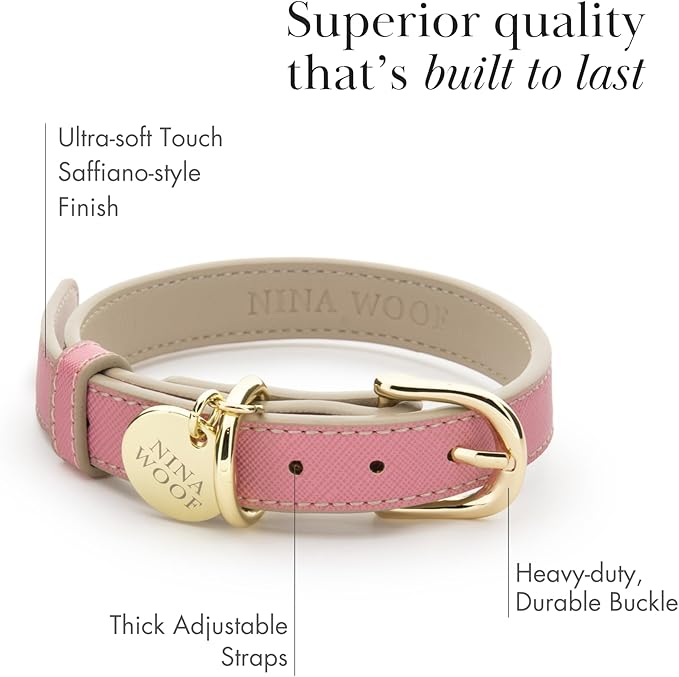 Vegan Leather Collar