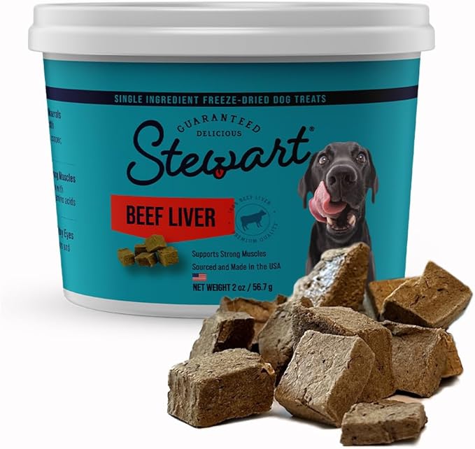 Stewart Freeze Dried Beef Liver (2 oz)
