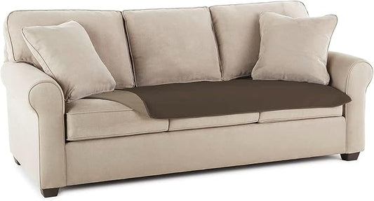 Mambe 100% Waterproof Furniture Cover Extra Long Seat, 30" x 90", Chocolate Cappuccino- for Pets and People