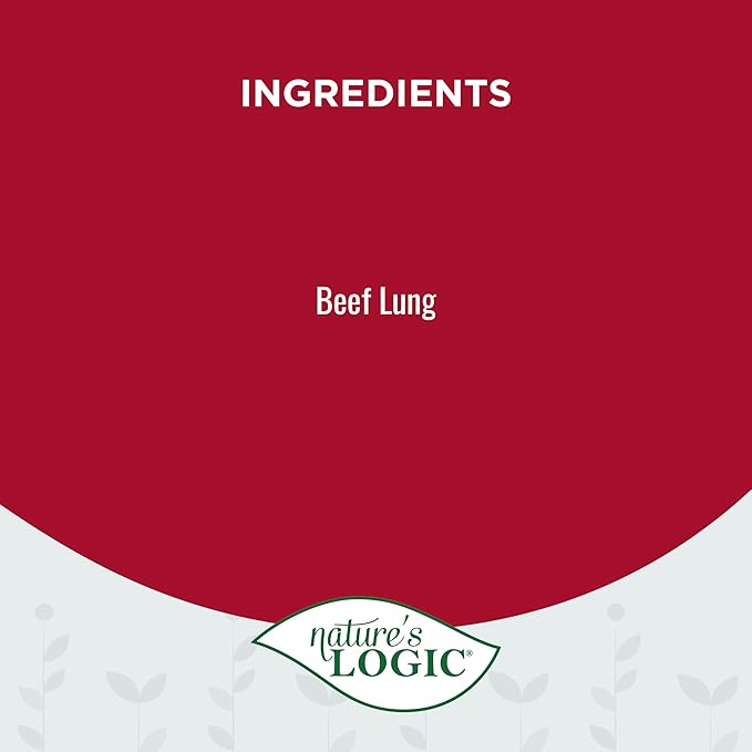 Nature's Logic Beef Lung Treat, 1lb