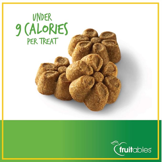 Fruitables Baked Pumpkin Dog Treats – Healthy Low-Calorie, Wheat-Free, Corn-Free, Soy-Free – Sweet Potato Training Treats for Dogs, 7 oz (10 Pack)