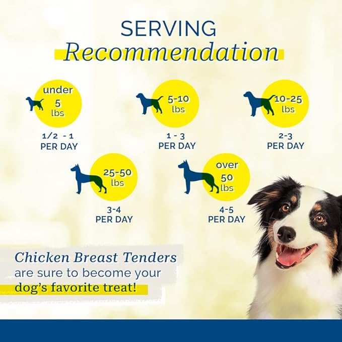 Pet Center Dpc88454 Chicken Breast Tenders Dog Treat, 1-Pound