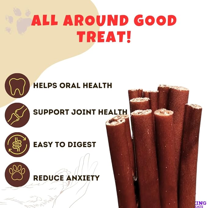 Amazing Dog Treats 6 Inch Collagen Stick - (15 Count) - Natural Collagen Sticks - No Hide Bones