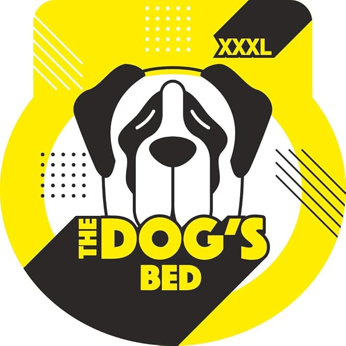 The Dog’s Bed Orthopedic Memory Foam Dog Bed, XXXL Blue/Red 64x44, Pain Relief for Arthritis, Hip & Elbow Dysplasia, Post Surgery, Lameness, Supportive, Calming, Waterproof Washable Cover