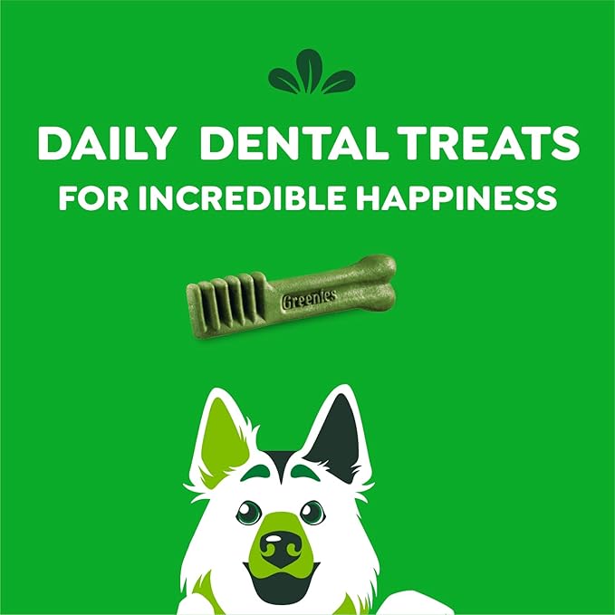 Greenies Large Dental Dog Treats, 3-Flavor Variety Pack, (3) 12 oz. Pouches, 24 Total Treats