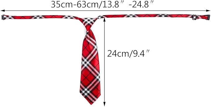 Segarty Dog Ties, 30 PCS Dog Neck Ties Assorted Adjustable Neckties for Medium Large Pets, Bulk Pet Bow Collar Grooming Accessories for Holiday Birthday Costumes