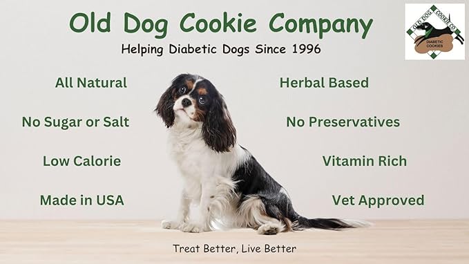 All Natural Diabetic Dog Treats, 10 oz- Vet Approved