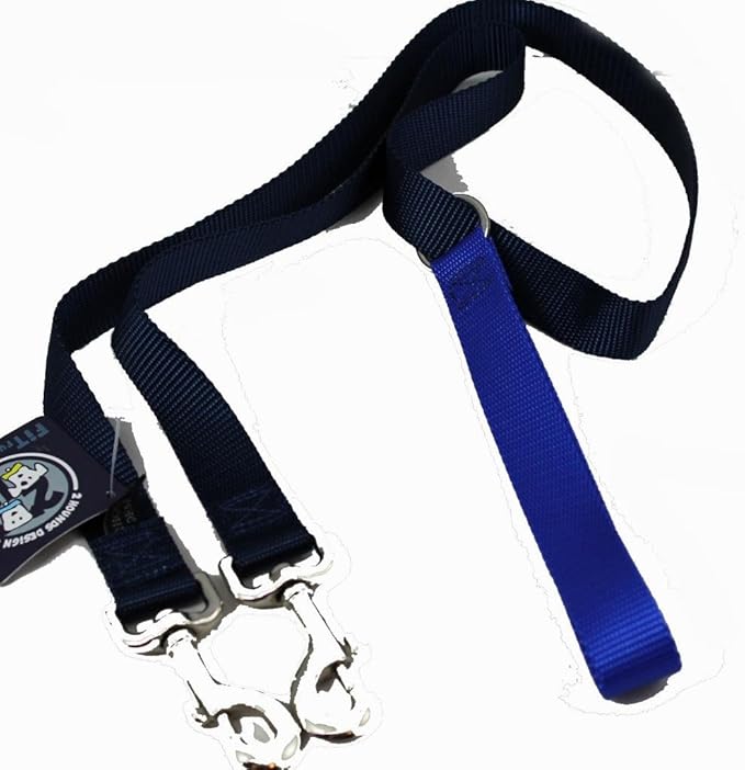 2 Hounds Freedom No Pull 1 Inch Training Leash ONLY Works with No Pull Harnesses Navy