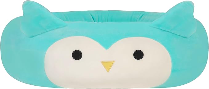 Squishmallows Original 30-Inch Winston The Owl Pet Bed - Large Ultrasoft Official Jazwares Plush Pet Bed