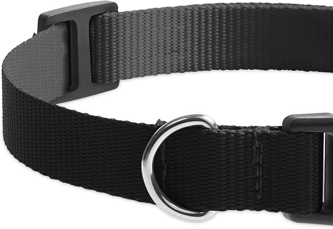 Replacement Collar for Shock Collar, Stylish & Comfortable Nylon Dog Collar with Quick Release Buckle, Compatible with PetSafe Bousnic Sportdog Garmin E Collar Replacement Strap(Purple & Black)