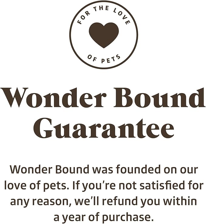Amazon Brand - Wonder Bound Dog Dental Treats for Tiny Dogs (5-15 lbs), Fresh Mint Flavor, Made with Real Chicken, Nubbed Texture for Plaque & Tartar Control, Freshens Breath While Chewing, 43 Count