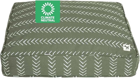 Molly Mutt Small Dog Bed Cover - Forever Young Print - Measures 22”X27”X5’’ - 100% Cotton - Durable - Breathable - Sustainable - Machine Washable Dog Bed Cover (Dd82a)