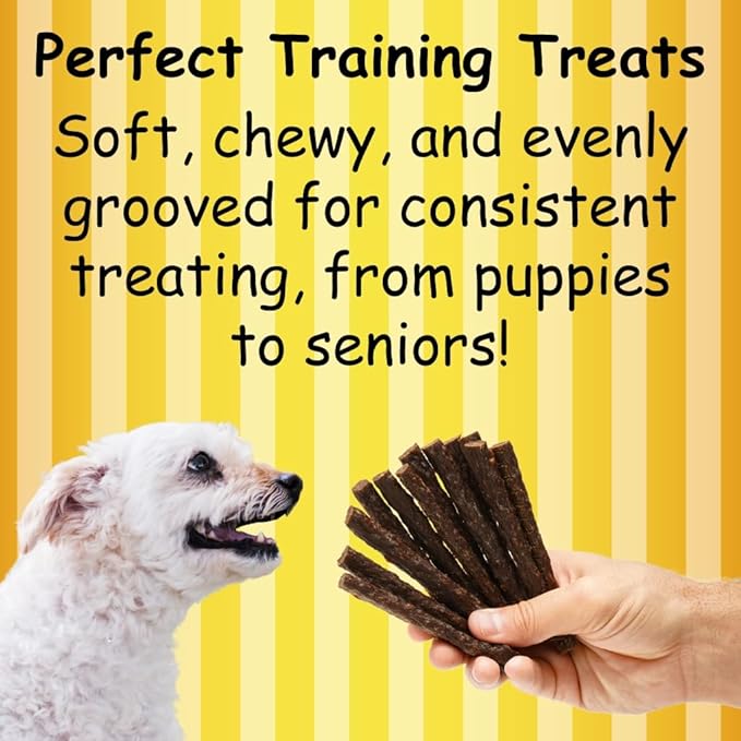 Beef and Sweet Potato Jerky, All Natural Dog Treats, Soft and Chewy, Made in USA, Grain Free (32 oz)