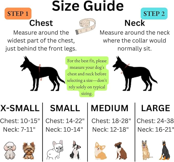 Tito's Closet Small Dog Harness and Leash Set, Soft Neoprene Material, No Pull Dog Harness, Purple, Small