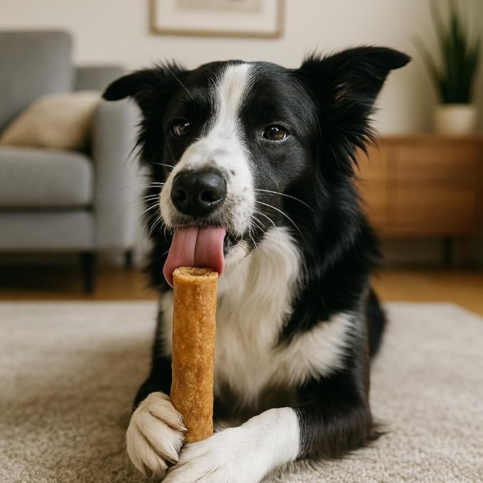 Fieldcrest Farms Nothing to Hide Natural Rawhide Alternative Rolls for Dogs - 3 Pack Bundle (Chicken, Beef, Peanut Butter) Premium Grade Easily Digestible Chews for Moderate Chewers up to 35 lbs
