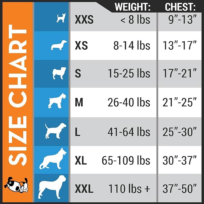 ThunderShirt for Dogs, XX Small, Platinum Sport - Dog Anxiety Relief Calming Vest
