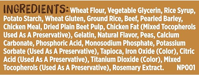 Nutrish Rachael Ray Soup Bones Minis Dog Chews with Real Chicken & Veggies, 8 Chews, 6.3 oz Pouch (Pack of 7)