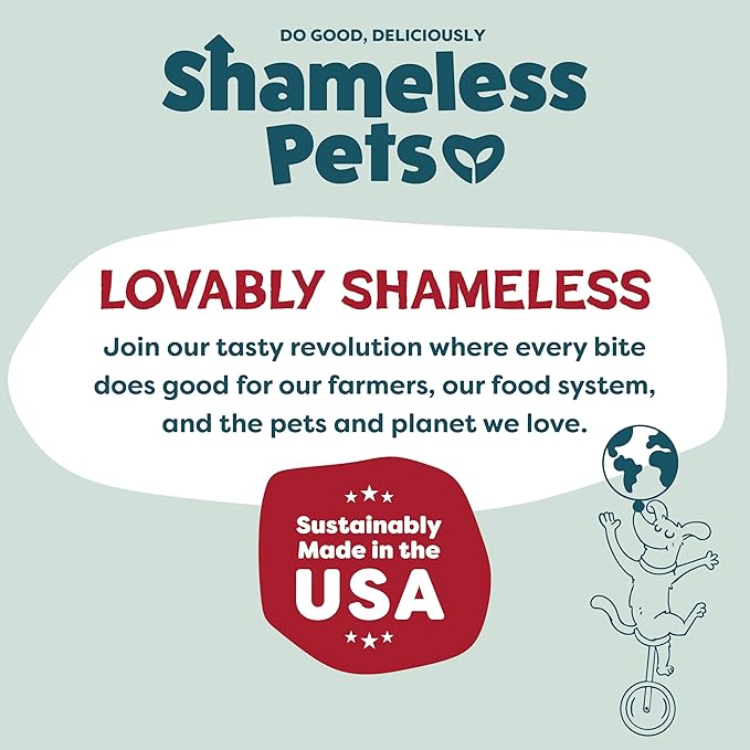 Shameless Pets Dog Training Treats, Bacon Bone Broth Bits - Natural & Healthy Puppy Dog Treats - Soft Training Treats for Dogs with Naturally Occurring Collagen - Medium Dog Treats, 8 oz (Pack of 1)