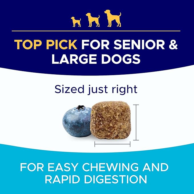 Dog Joint Supplement Large Breed - Glucosamine & Chondroitin Treats for Dogs - Supplement w/Omega-3, MSM - Made in USA - Joint Pain Relief - 240 Mobility Chews
